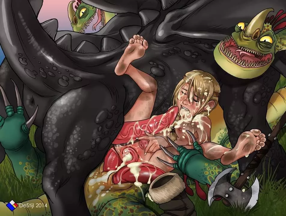 Dragon training just got a whole lot messier (Destijl)