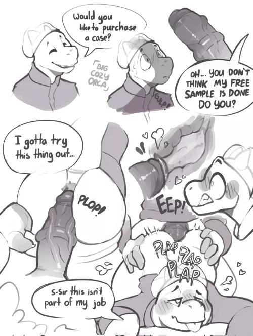 Free sample? (bigcozyorca)