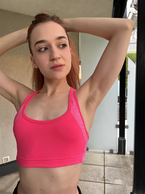 I continue to delight you with my armpits