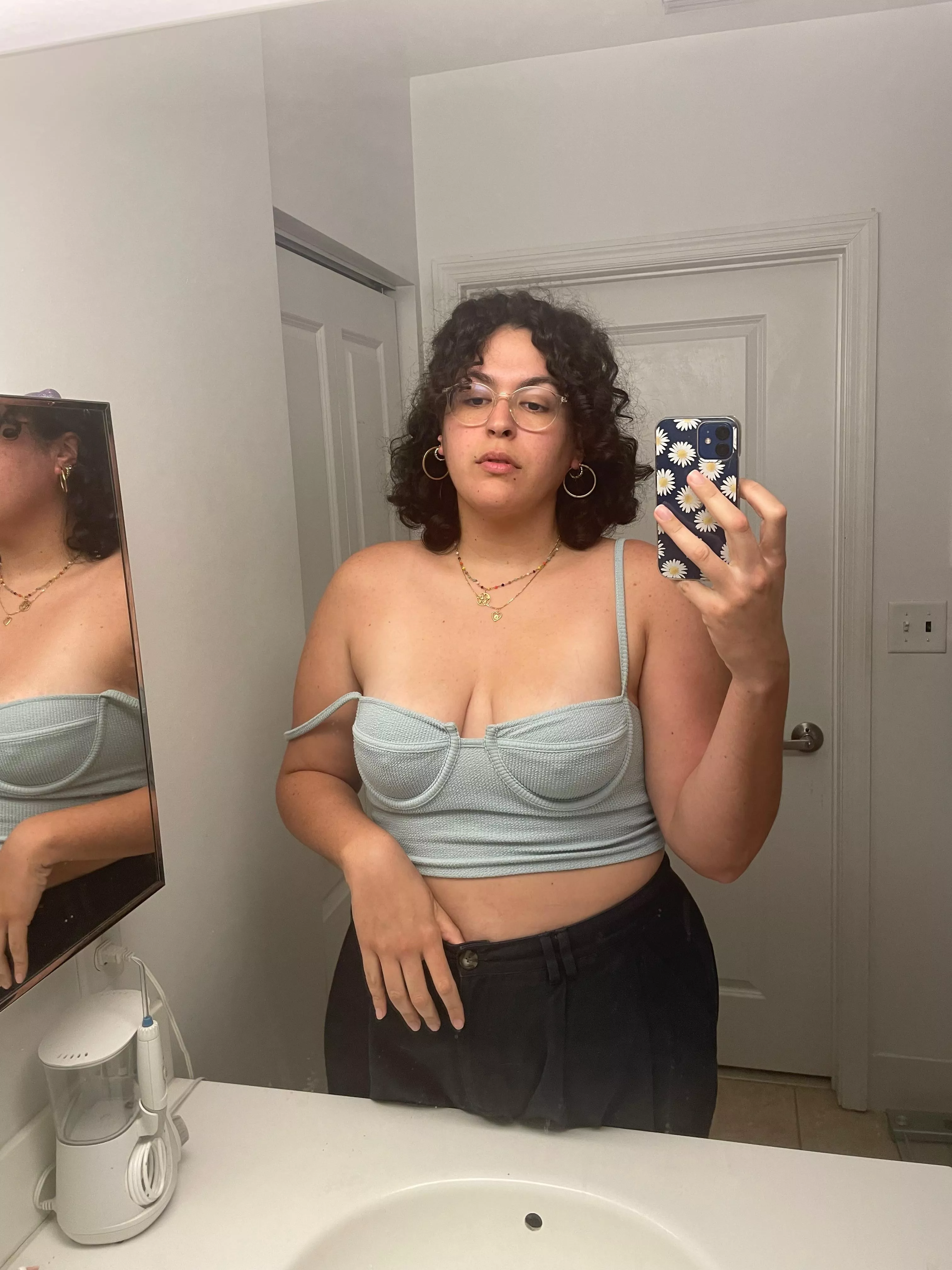 I swear, my nipples show in everything I wear 🍒