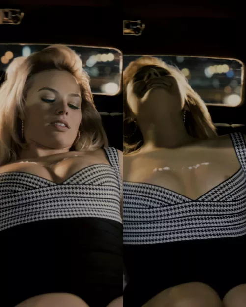 Margot Robbie nip slip