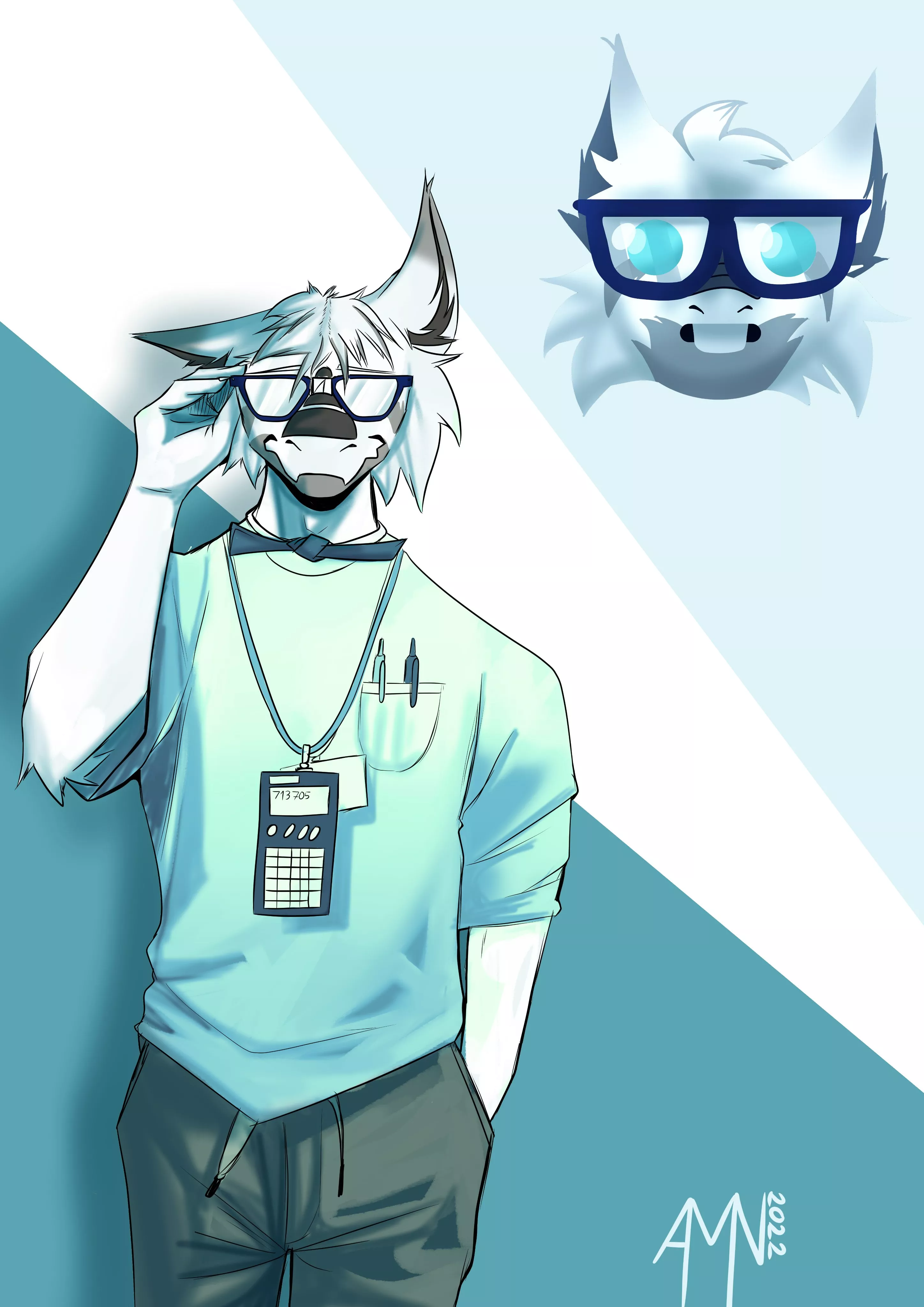 🟢 Nerd shawn