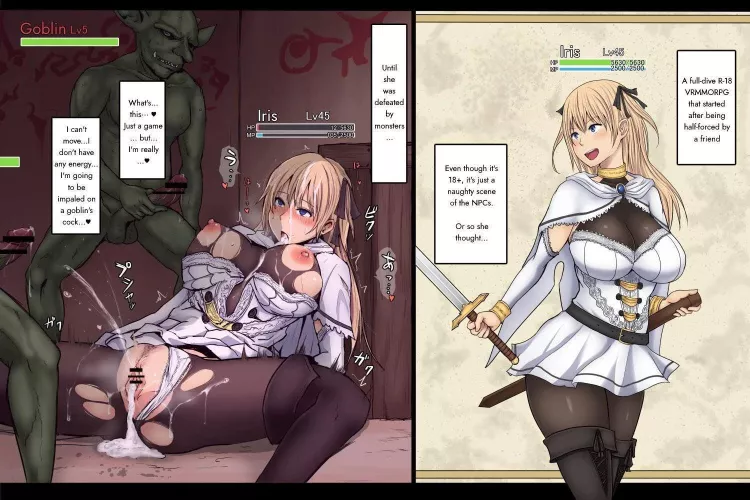 VR goblins were too much for her