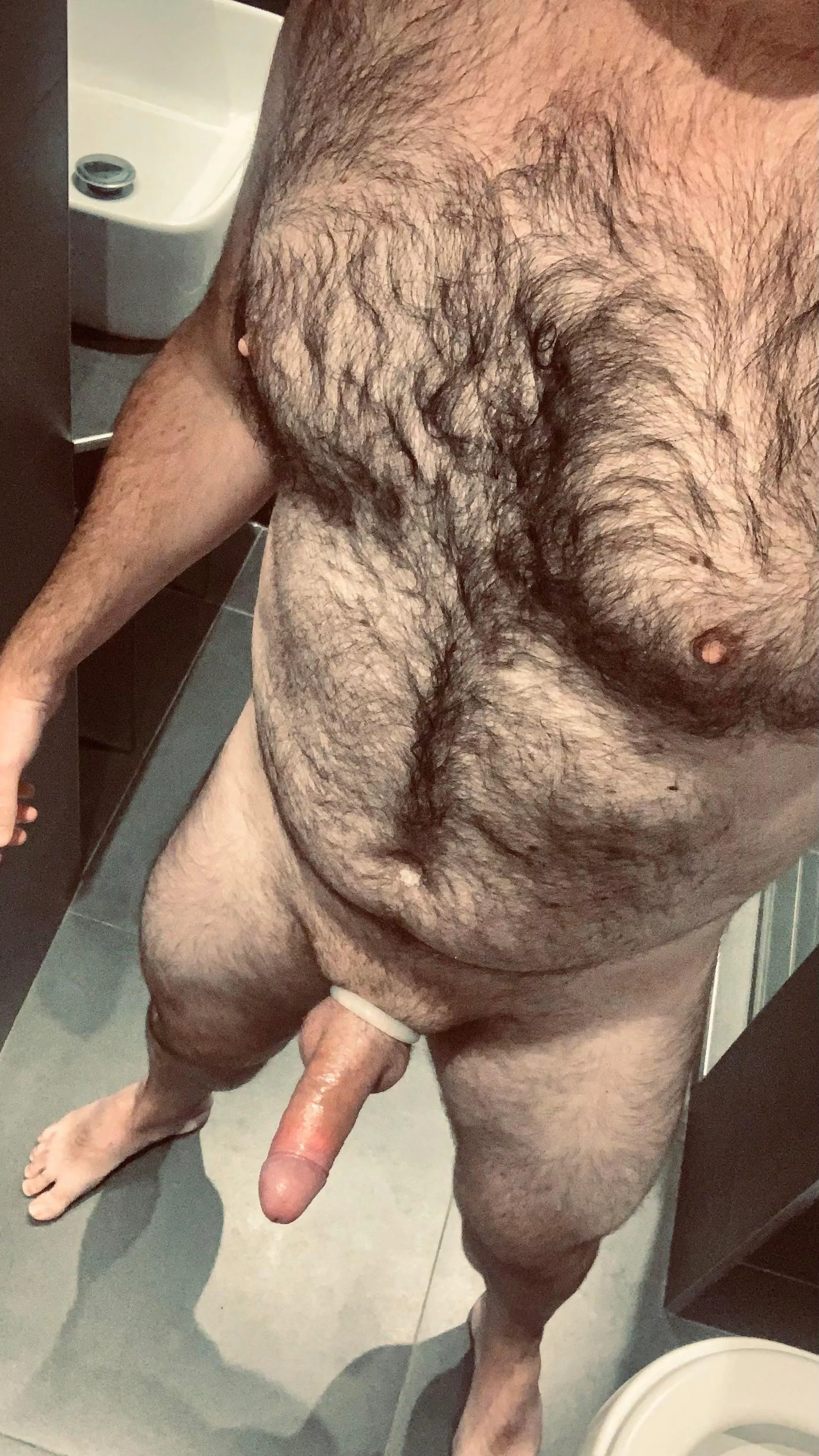 [30] closet submissive bear here into chastity, edging and denial