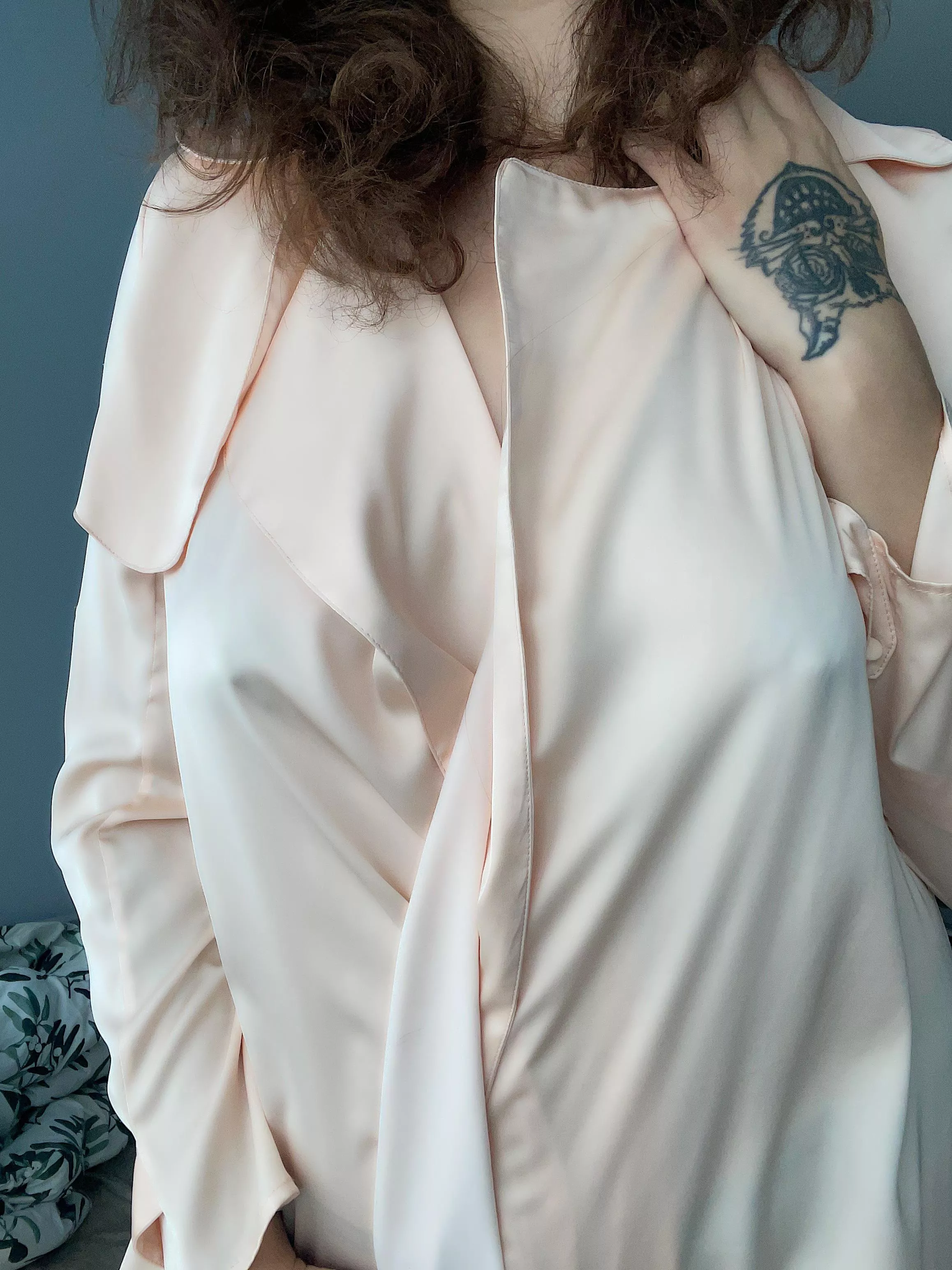 a bra will only ruin a silk dress
