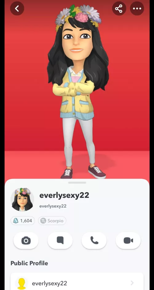 add her on snap for nice content