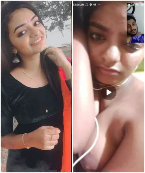 ⚡️ Cute collage beauty girl n@de videocall with BF