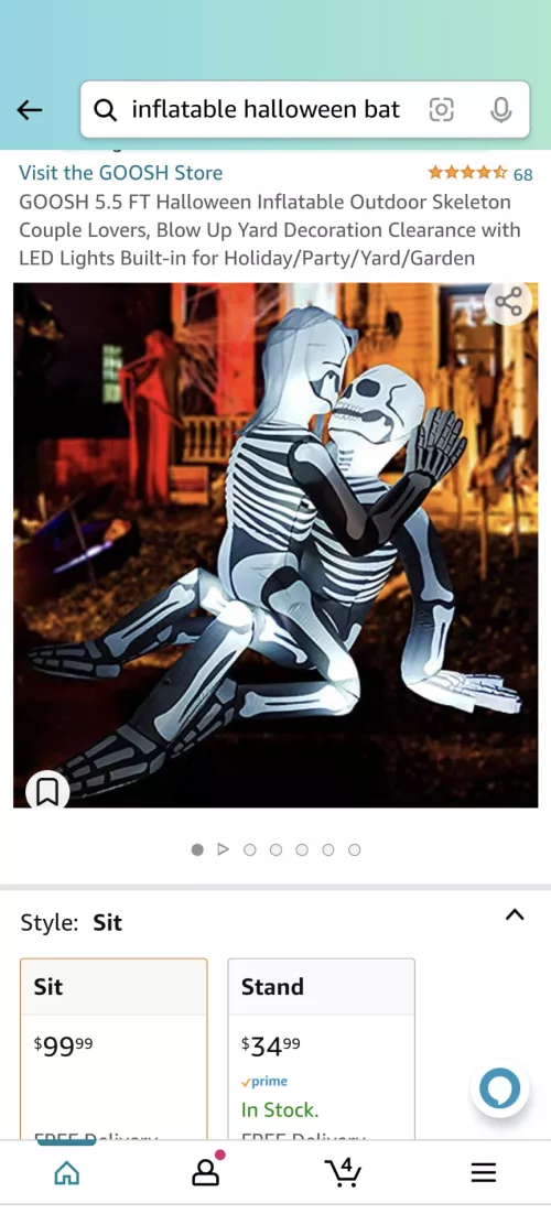 I'm all for yard fun but do we really need dry humping skeletons?
