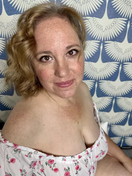 My freckles at 50. I don’t think they are ever going to fade!