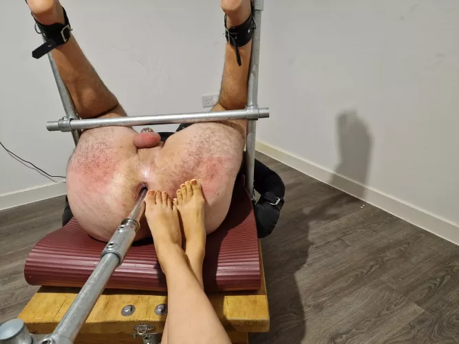 Turning my pathetic sub into a foot rest