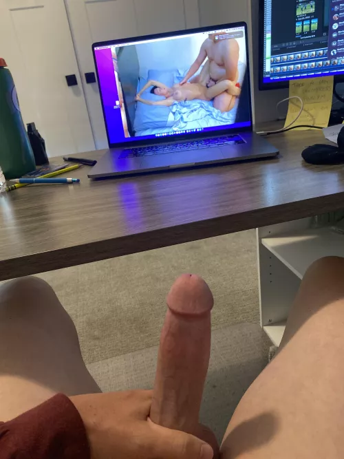 Can't get through editing her hotwife videos without getting hard.