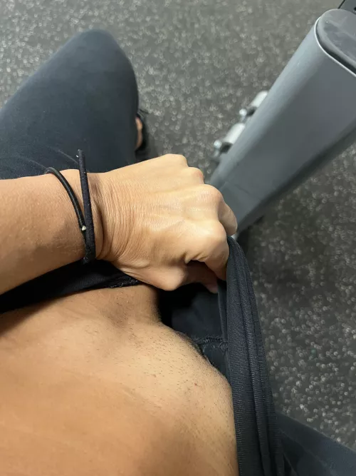 Freaky like that. In public gym. Wanna see more?