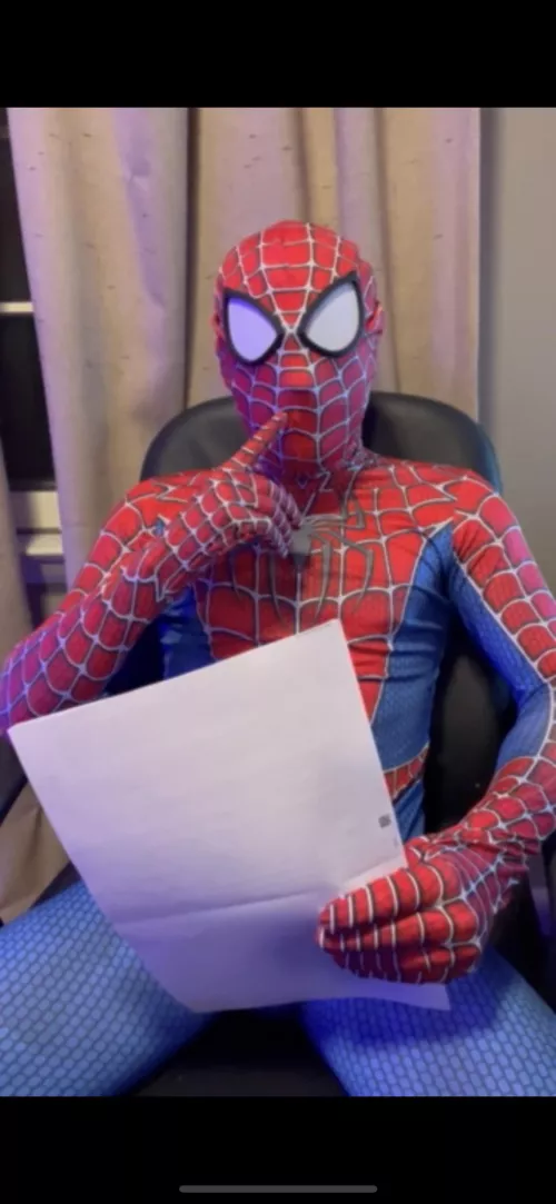 POV: you're interviewing to work for spiderman