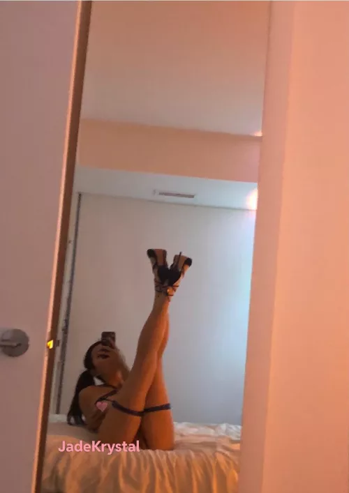 Should I keep my legs up ?? 🍓🍓😈