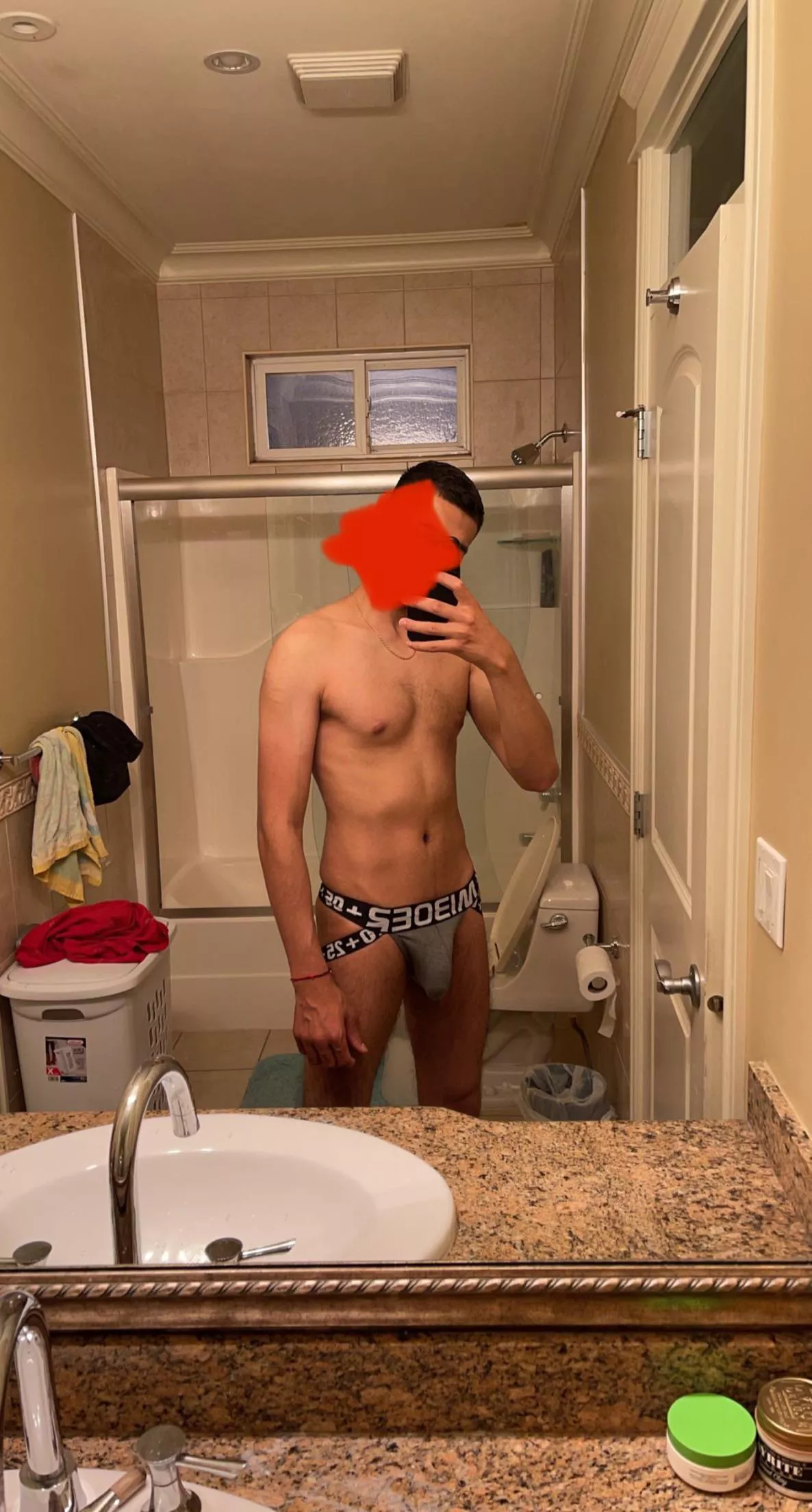 First jockstrap (;