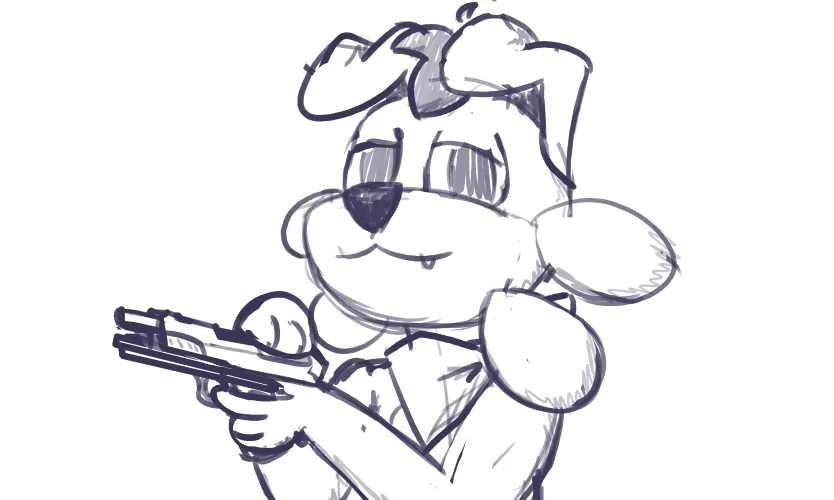 If you dare touch my nose again. I will aim the head