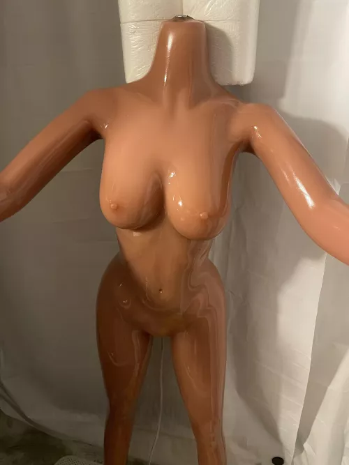 Is this enough oil and how long should I wait before powdering?