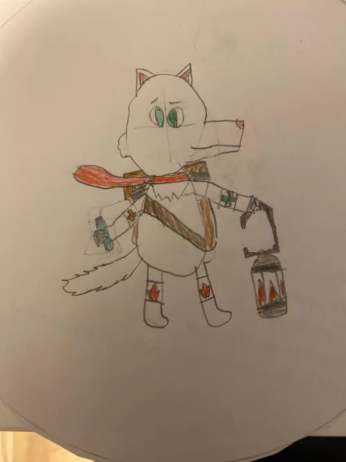 New furry here and I’m trying to make a fursona I’m not very good at drawing so here’s my first one. Any critique?