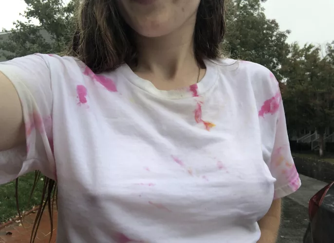 Got caught in a rainstorm on a hike today ☹️