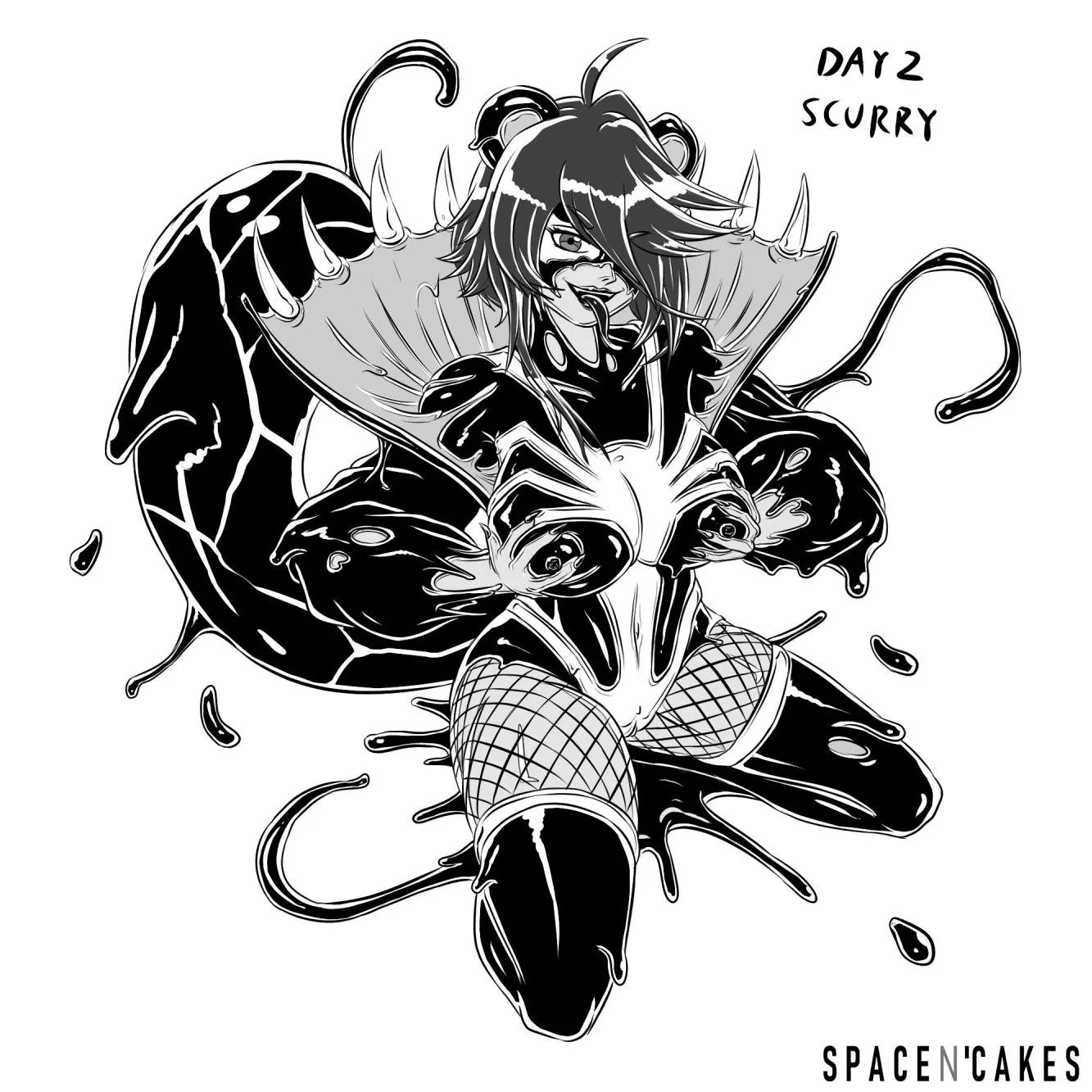Inktober Day 2 - Snuffy [Snuffy, Marvel] (SpaceN’Cakes)
