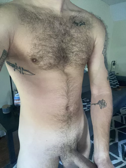 Show some love for a skinny hairy guy?