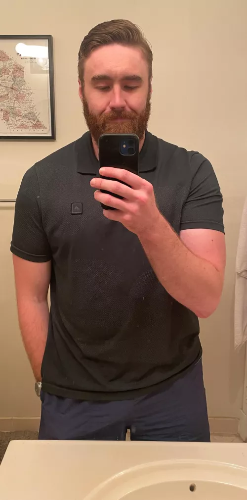 Work from home fit for this 28 year old newly bi guy on a rainy Sunday.