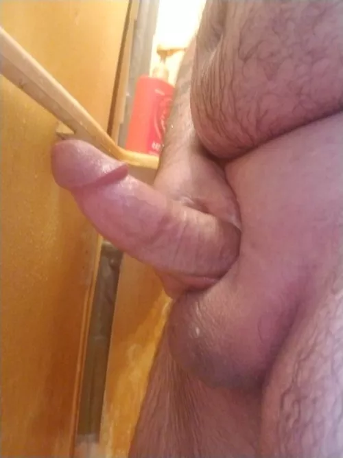 (44) Shower time....wanna come help daddy scrub up Princess?