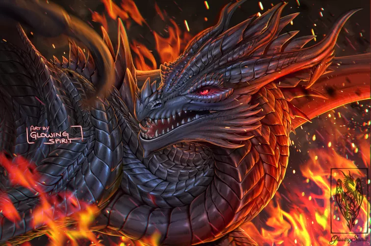 Fire and Blood - by GlowingSpirit