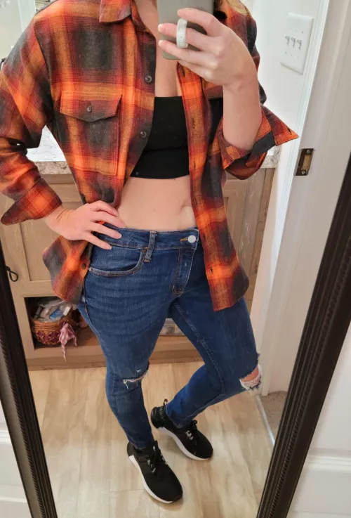 Flannel feels so good!!