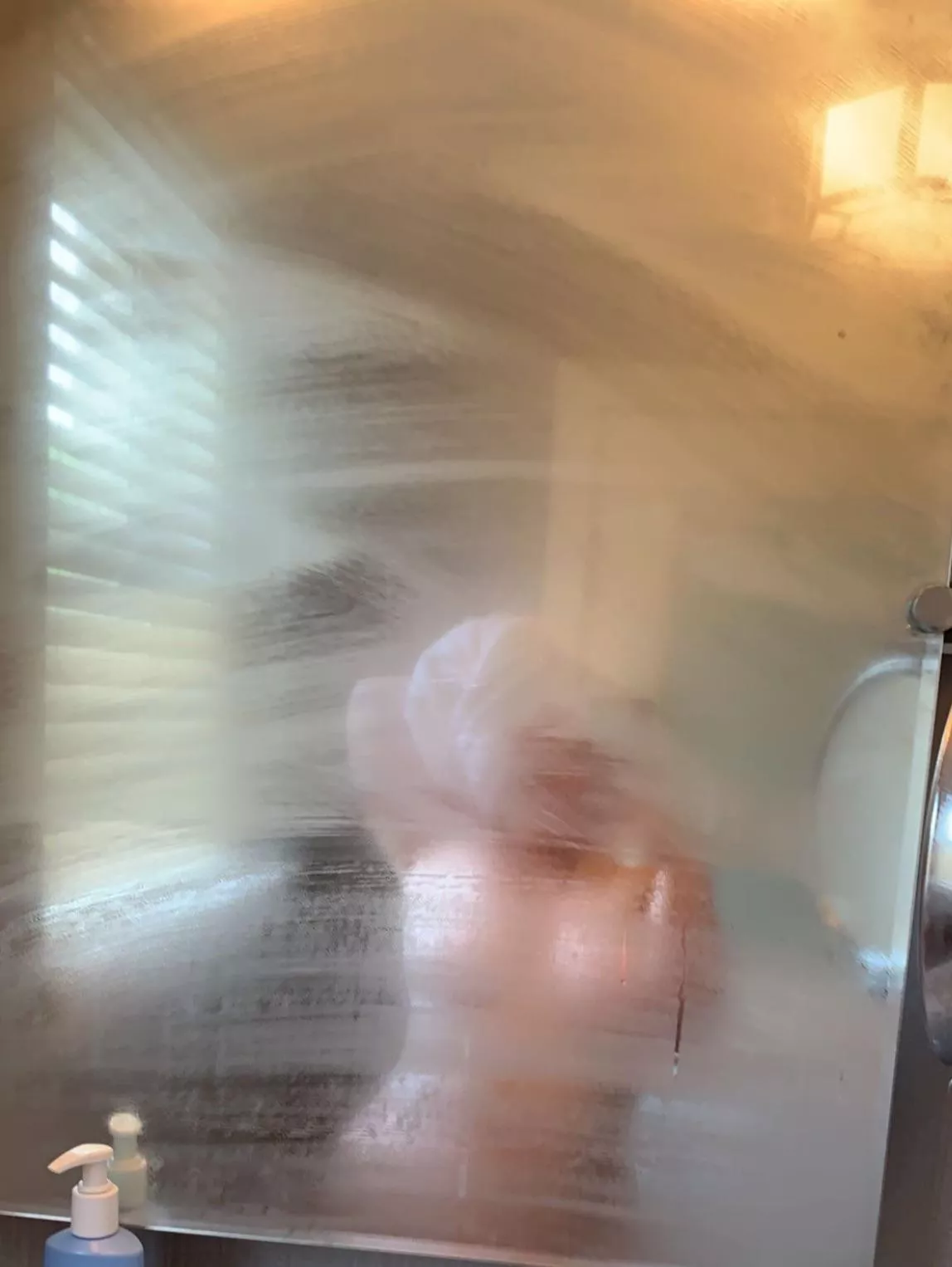 Foggy shower