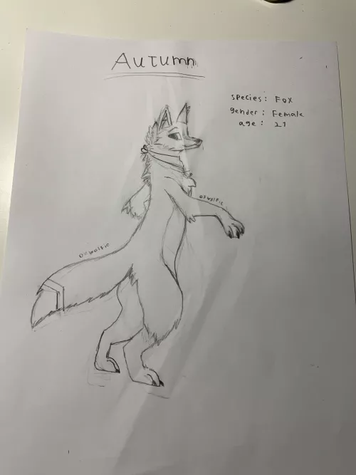 I made new fursona yesterday and I’m really proud of it :3 (by me)