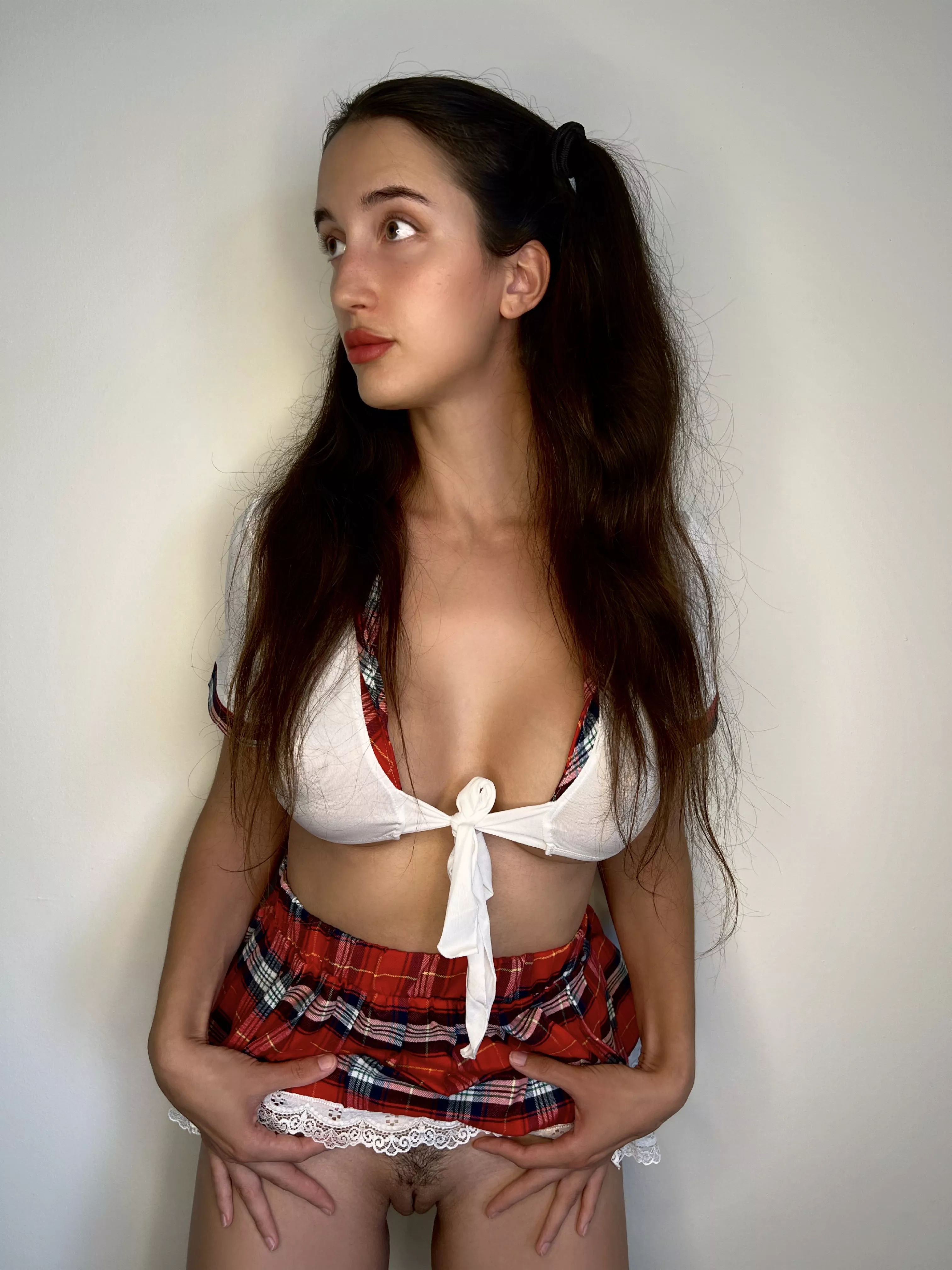 No panties!