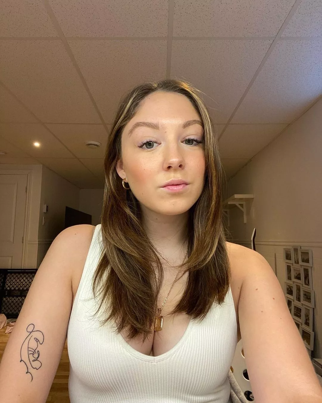 serious look