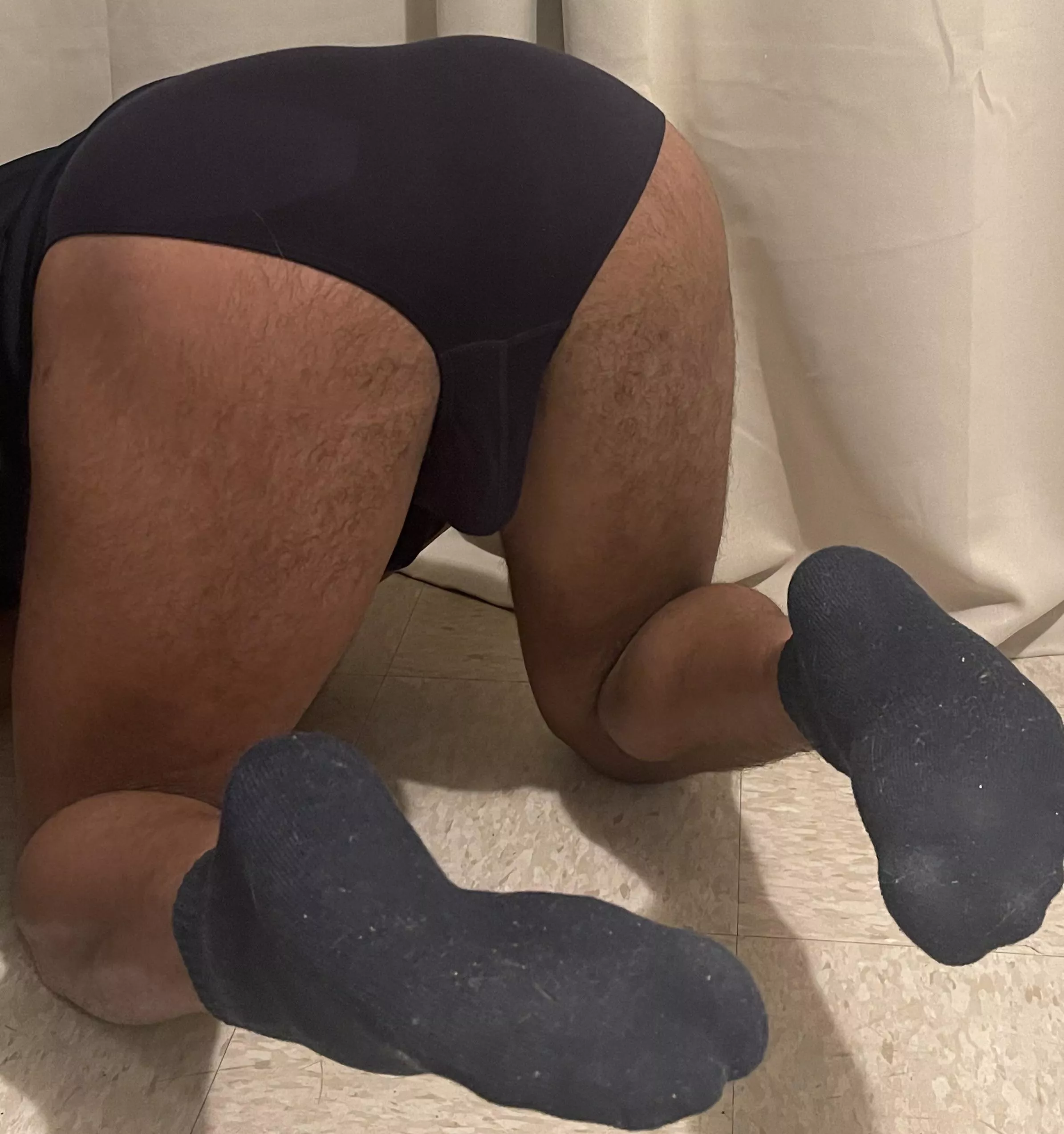 Slipped on my soaking wet socks after a workout. Anyone wanna help me out.
