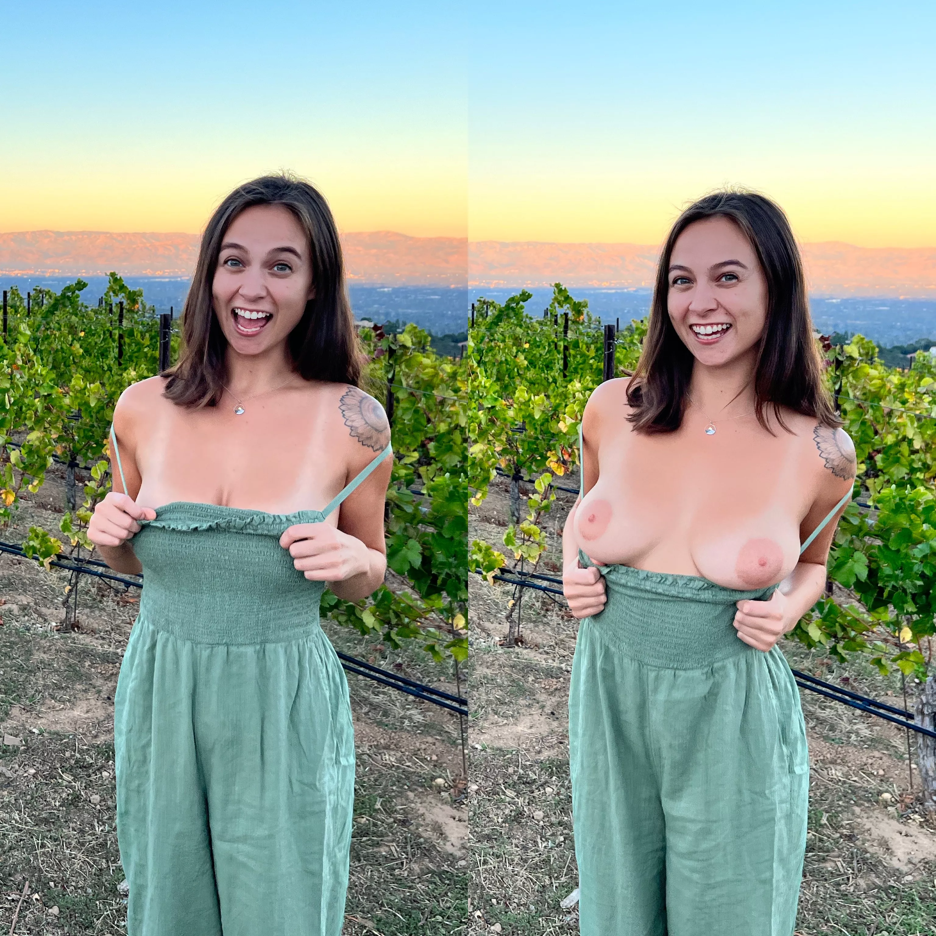 Sunset flash