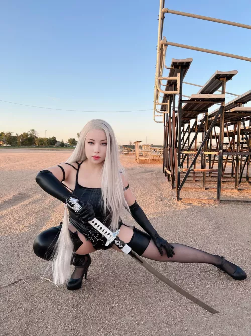 A2 cosplay from Nier Automata Cammymoon8