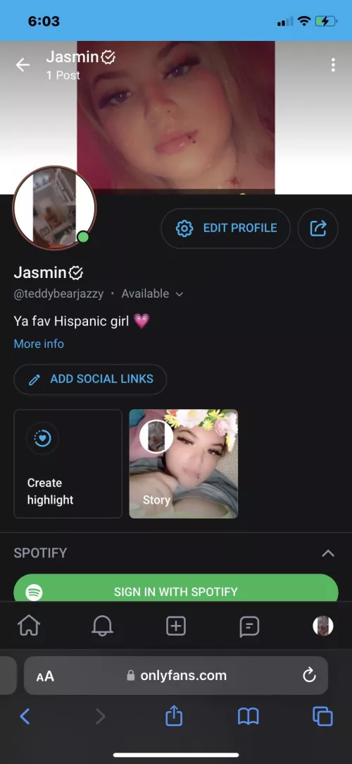 Free 7 day trial on my onlyfans go check it out