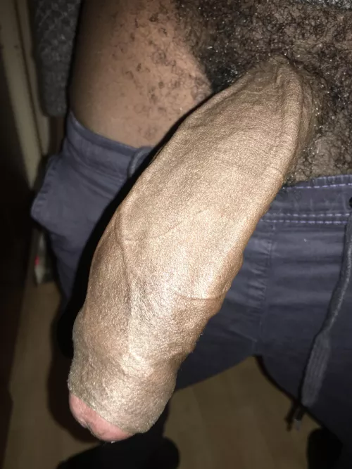 I'll bend you over and shove my fat meat inside you