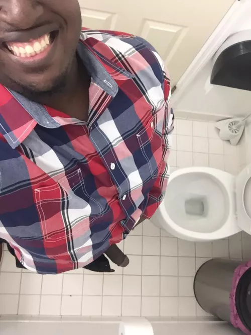 Introducing a daily hide in the bathroom at work nude