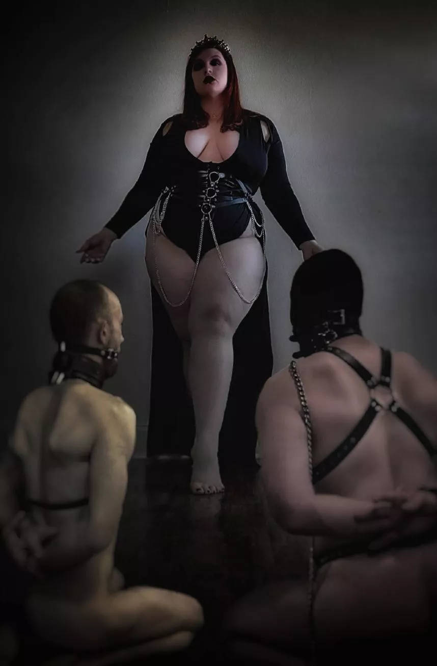 Kneel before me