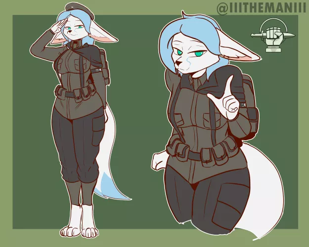 Legionary Fennec reporting - A Commission from @IIITHEMANIII