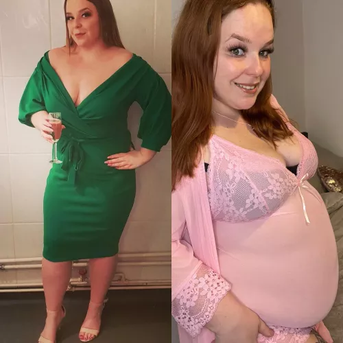 The left pic was only 4 years ago 🤭🐷