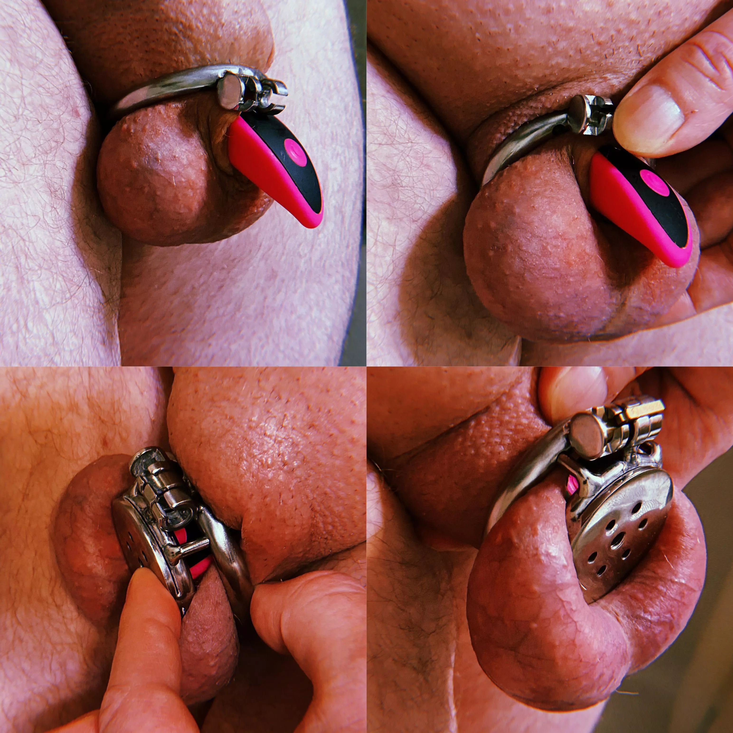 Thought I’d take Locktober one step further and stuff a panty vibe in my tiny little micropenis before locking up. Now anyone can tease my little clitty that can’t get hard. Thought I’d take Locktober one step further and stuff a panty vibe in my tiny little micropenis before locking up. Now anyone can tease my little clitty that can’t get hard.