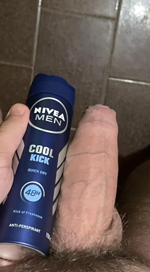 Would anyone get on their knees to feel this thick dick get hard in their mouth?