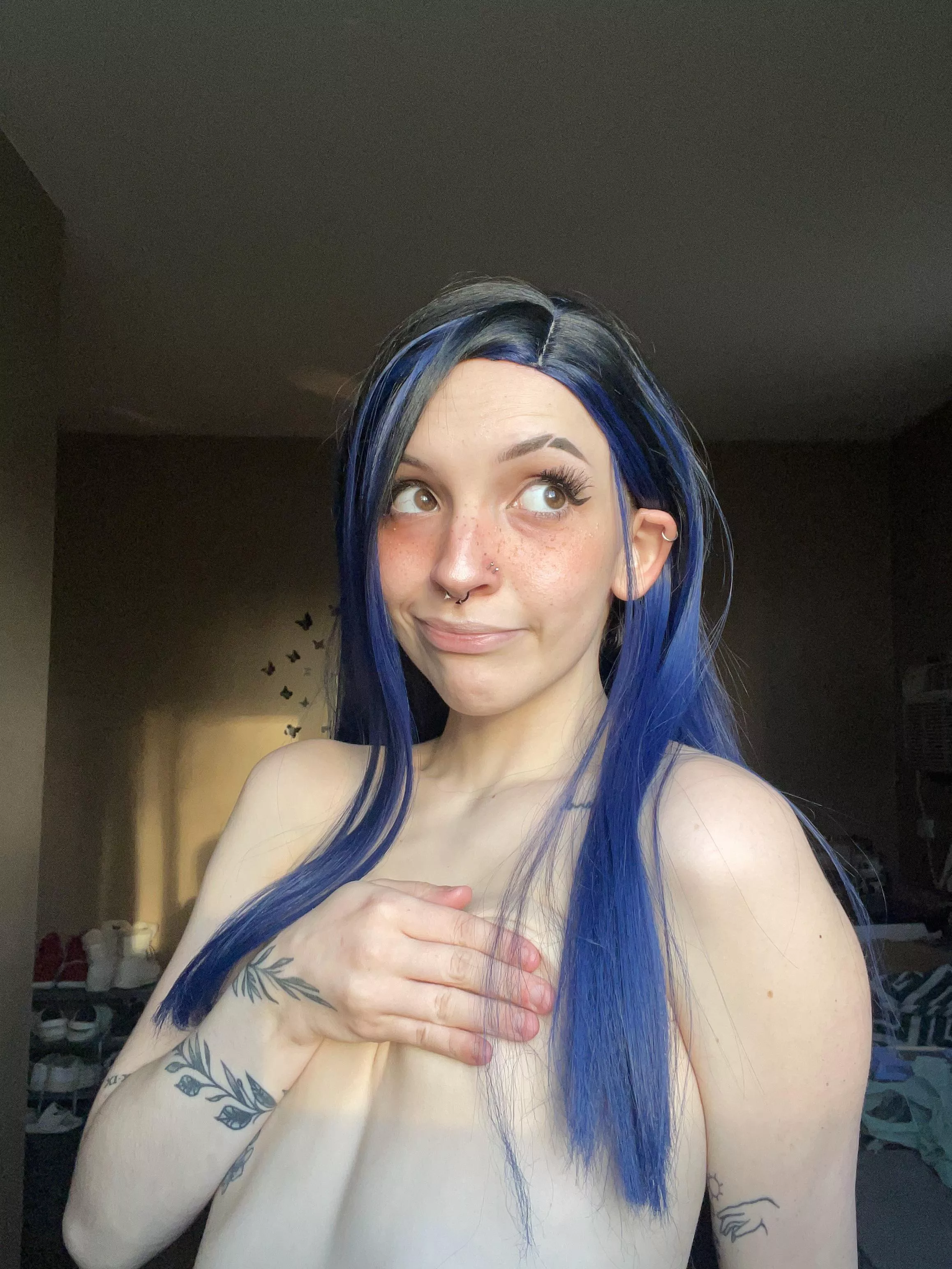Ask nicely and I’ll remove my hand
