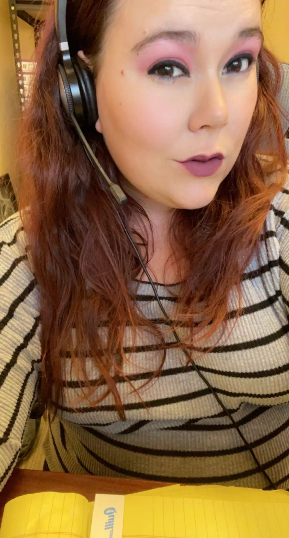 Back to work after being sick since Saturday 🥲 Cum on me and cheer me up? 😈 I mean come cheer me up 🥺 Back to work after being sick since Saturday 🥲 Cum on me and cheer me up? 😈 I mean come cheer me up 🥺
