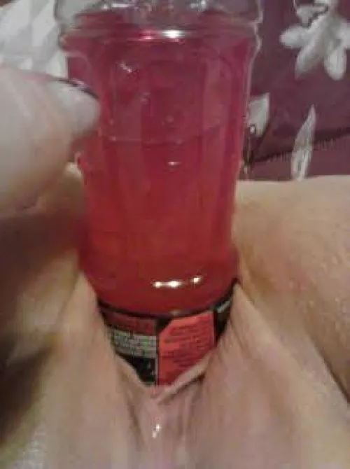 Big powerade bottle works as a dildo right?
