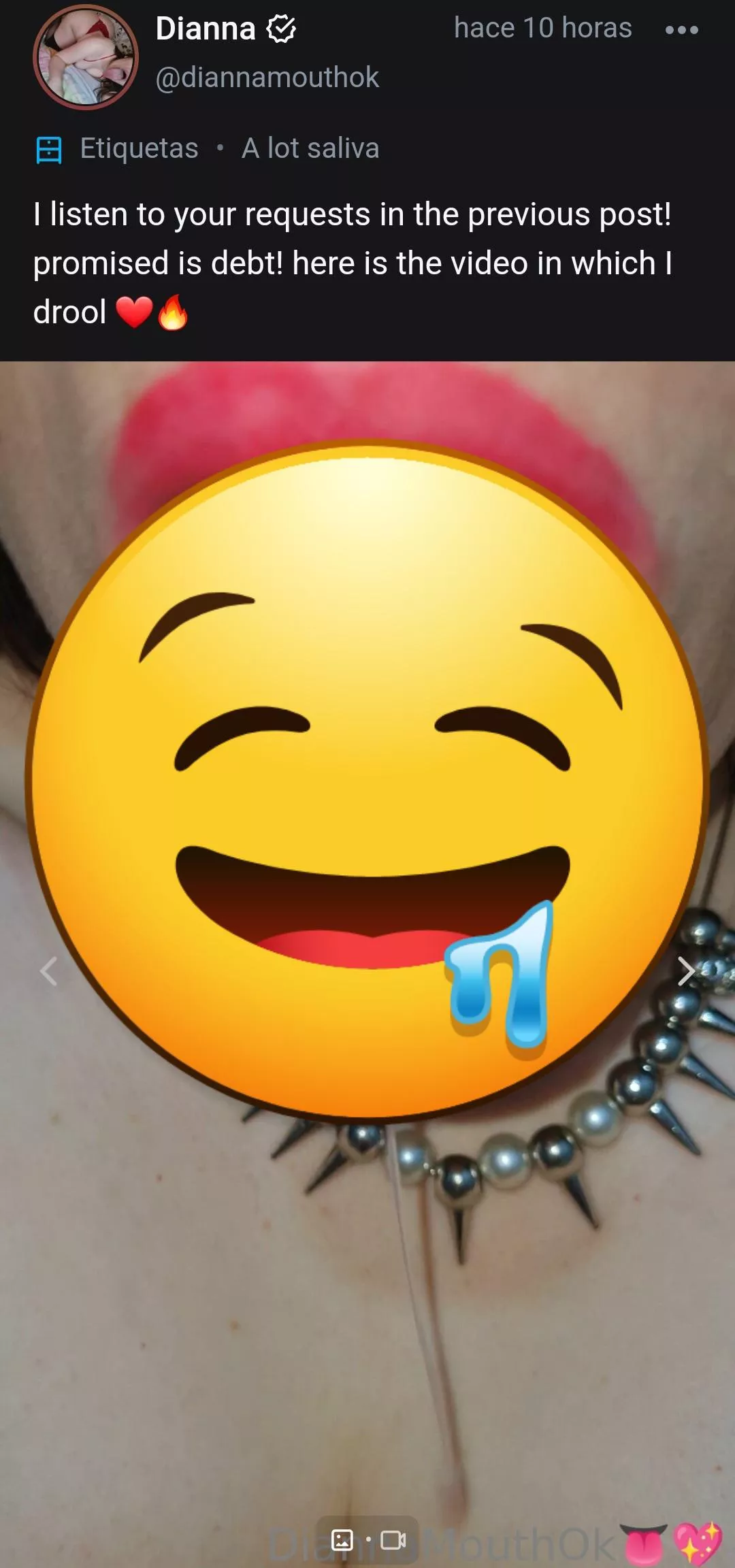 Check out my new video drooling a lot! π
π¦ I'm uploading content every day of October! (link in comments) Check out my new video drooling a lot! π
π¦ I'm uploading content every day of October! (link in comments)