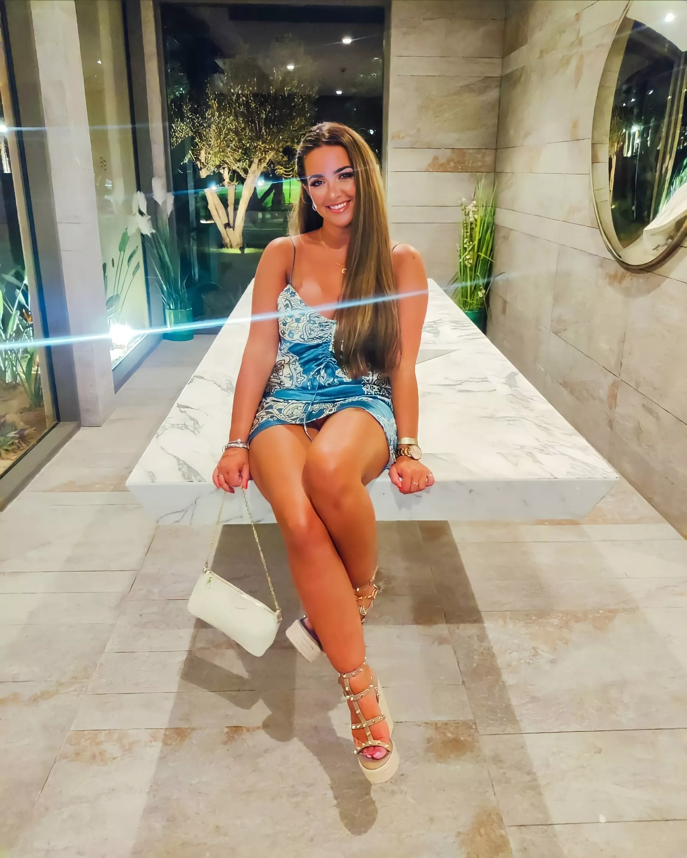 Dress too short