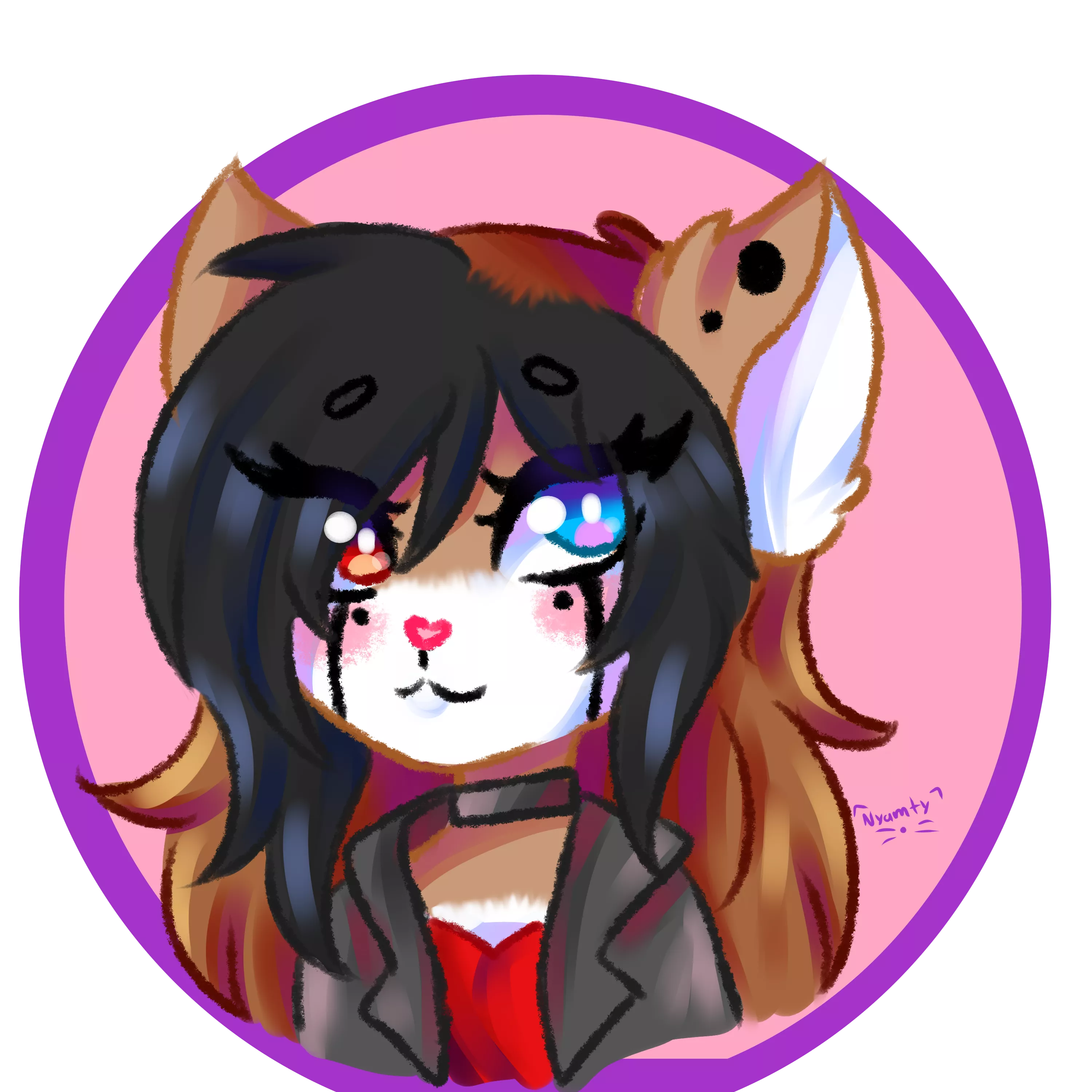Hello, I have commissions of this style for $4, there is delivery 2 wips, one of skech and the other of base color (art by me) Hello, I have commissions of this style for $4, there is delivery 2 wips, one of skech and the other of base color (art by me)